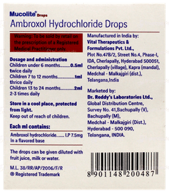 Mucolite Oral Drops 15Ml Mucolite Oral Drops 15Ml